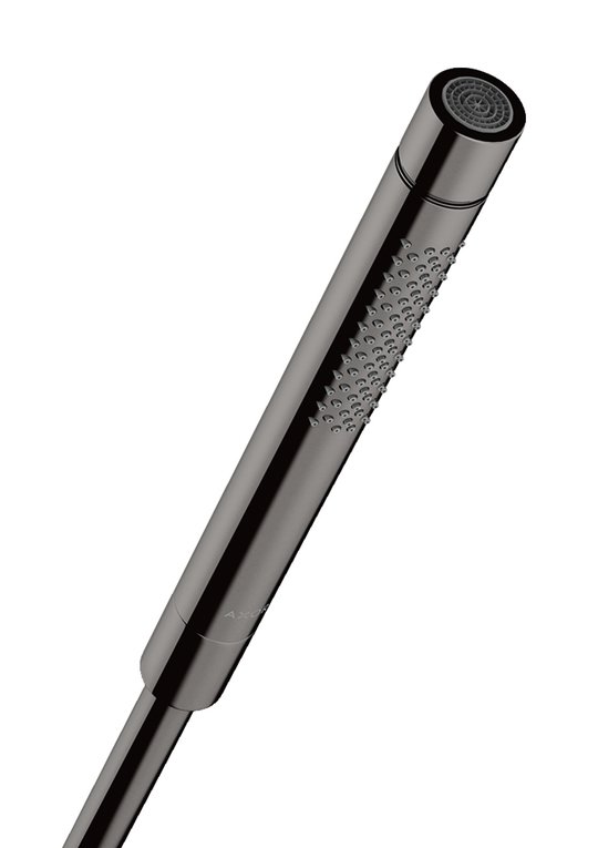 Ручной душ Axor MyEdition 2-х функциональный, Polished Black Chrome (28532330) Ручные души (лейки) Черный глянцевый 