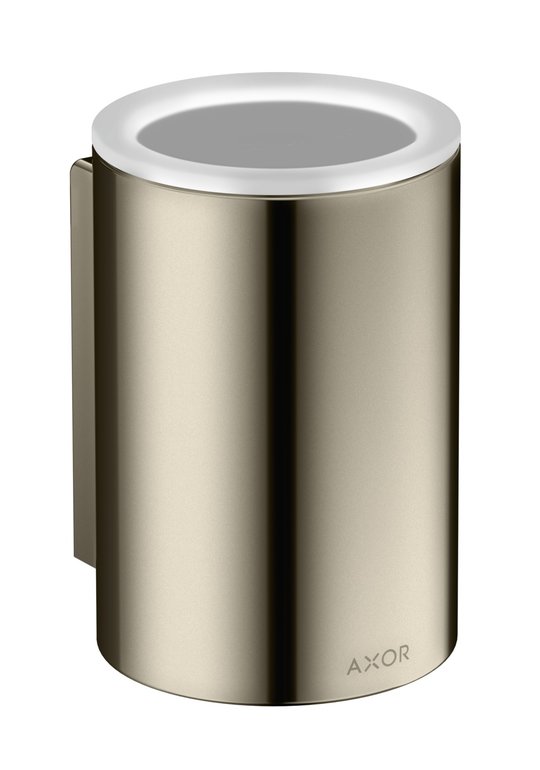 Стакан для зубных щеток Axor Universal Circular, Polished Nickel (42804830) Стаканы для зубных щеток Axor