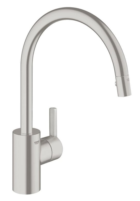 Смеситель для раковины GROHE Feel (31486DC0) Для кухни Нерж. сталь