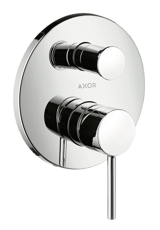 Смеситель скрытого монтажа Axor Starck (10416000) Для ванны, Для душа Хром