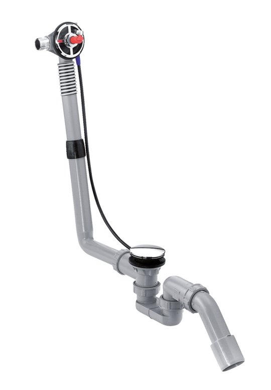 Слив-перелив для ванн Hansgrohe Exafill S (58115180) Для ванн Скрытая часть