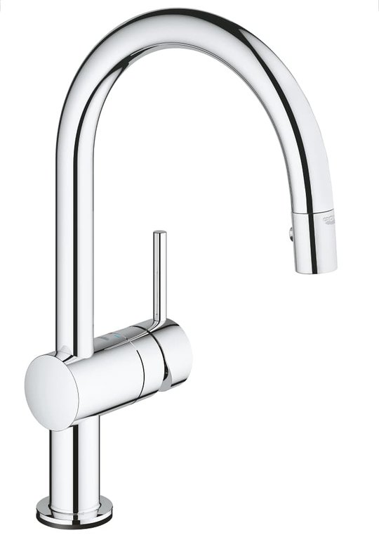 Сенсорный смеситель для кухни Grohe Minta Touch (31358001) Для кухни Хром