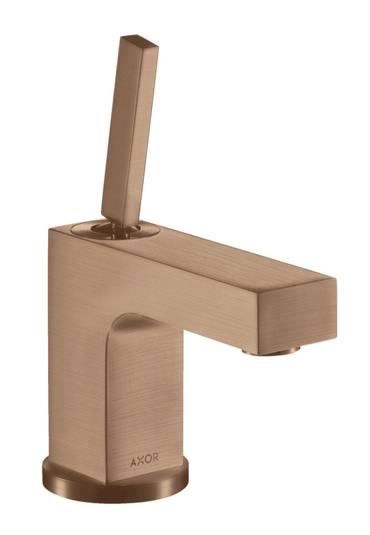 Змішувач для раковини 80 мм Axor Citterio, Brushed Red Gold (39015310) Для раковини Червоне золото