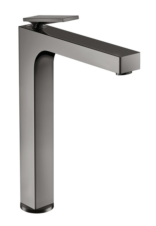 Смеситель для раковины 280 мм Axor Citterio, Polished Black Chrome (39021330) Для раковины Хром-черный
