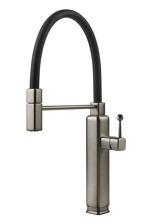 Смеситель для кухни Gessi Kitchen HAPPY, сталь (60061-149) Для кухни Нерж. сталь