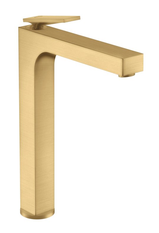 Смеситель для раковины 280 мм Axor Citterio, Brushed Gold Optic (39021250) Для раковины Золото
