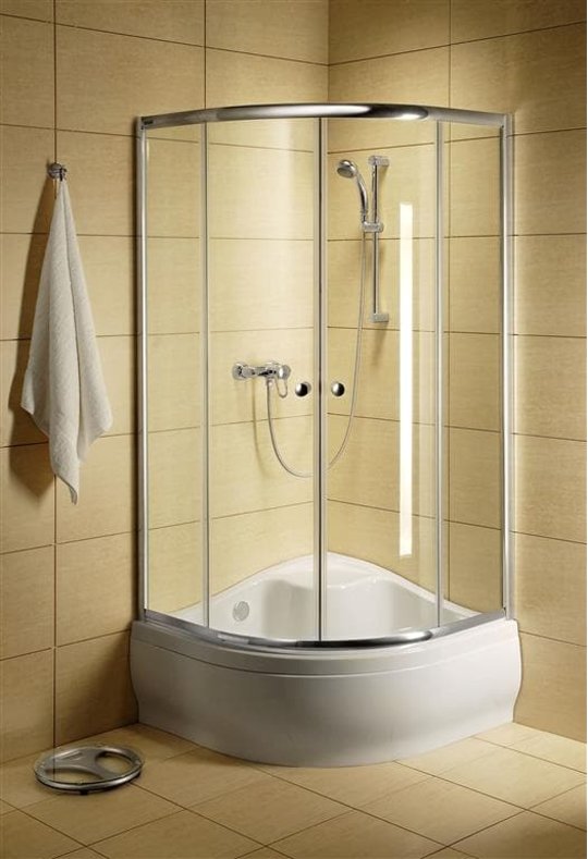Душевая кабина Radaway Classic A1700 80x80 (30011-04-02) Радиусные симметричные Непрозрачное