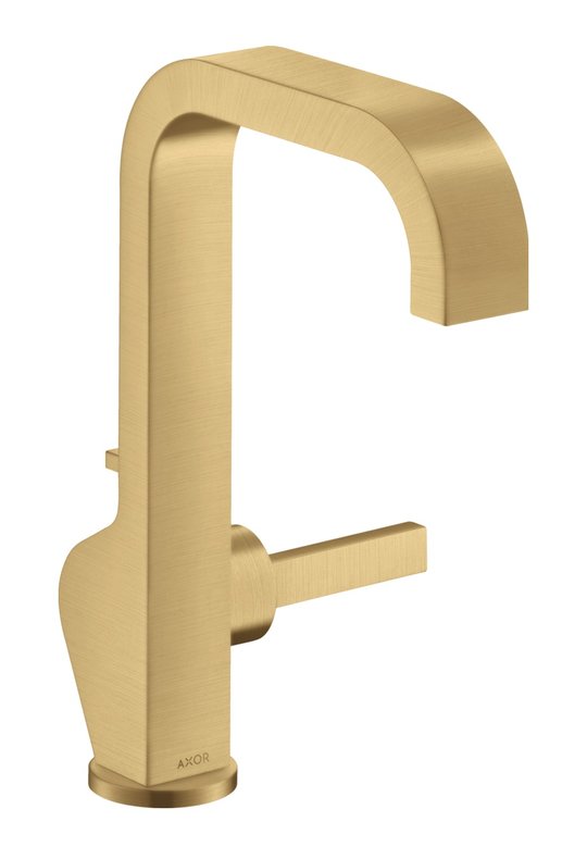 Смеситель для раковины Axor Citterio, Brushed Gold Optic (39034250) Для раковины Золото
