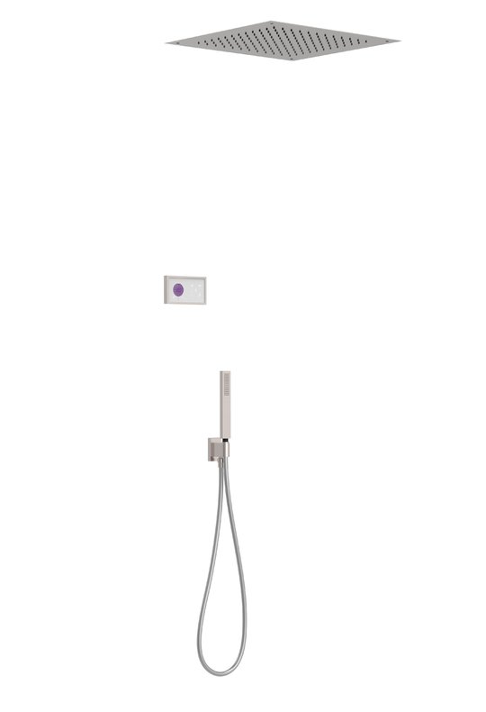 Электронный душевой комплект скрытого монтажа Tres SHOWER TECHNOLOGY, сталь (09286561AC) Душевые комплекты (системы) Сталь