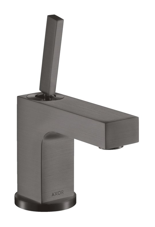 Смеситель для раковины 80 мм Axor Citterio, Brushed Black Chrome (39015340) Для раковины Черный