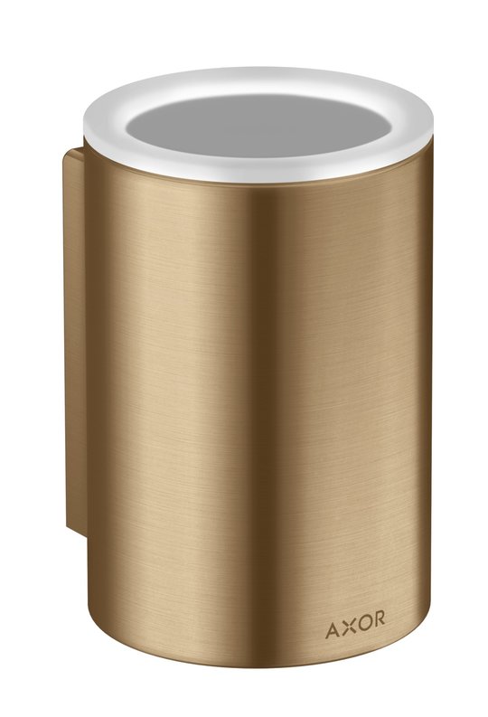 Стакан для зубных щеток Axor Universal Circular, Brushed Bronze (42804140) Стаканы для зубных щеток Axor