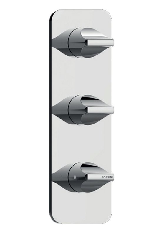 Термостатический смеситель на 2 потребителя Bossini Apice, хром (Z035204-030) Для ванны, Для душа Хром