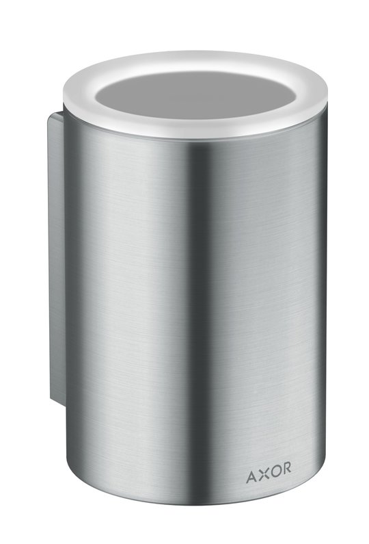 Стакан для зубних щіток Axor Universal Circular, Brushed Chrome (42804260) Склянки для зубних щіток Axor