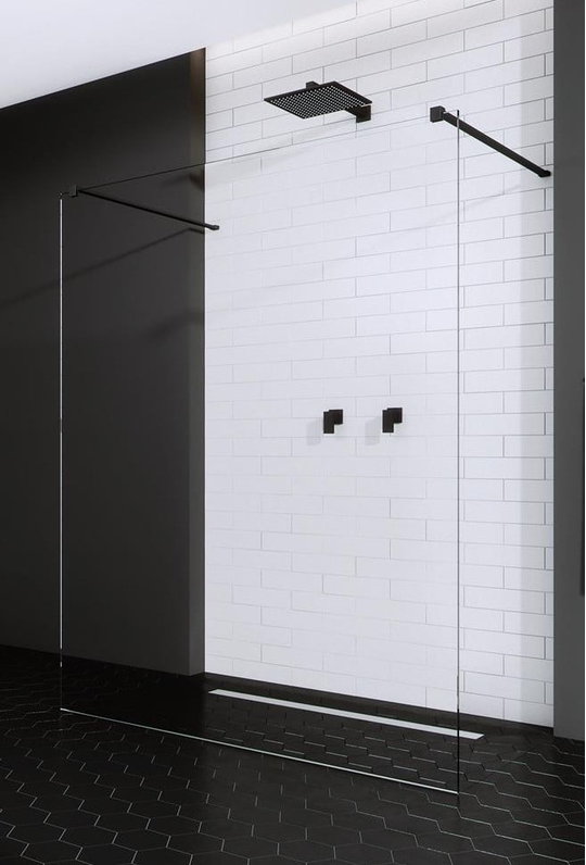 Душевая перегородка Radaway Modo New Black I 120 см (388124-54-01) walk-in Прозрачное