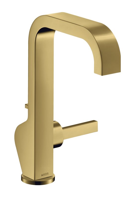 Смеситель для раковины Axor Citterio, Polished Gold Optic (39034990) Для раковины Золото
