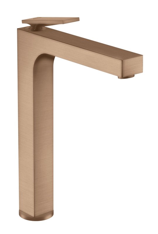 Смеситель для раковины 280 мм Axor Citterio, Brushed Red Gold (39021310) Для раковины Красное золото