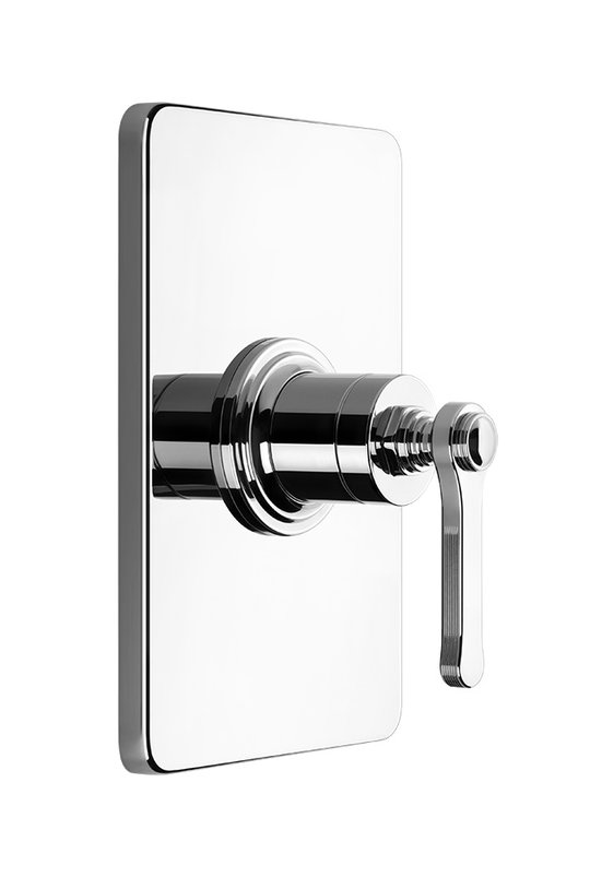 Смеситель скрытого монтажа Gessi Venti20 (65061-031) Для ванны, Для душа Хром