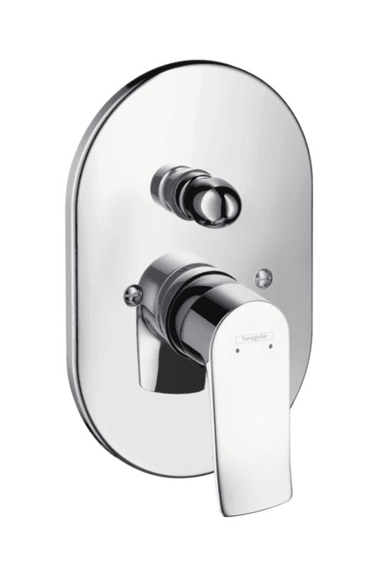 Змішувач Hansgrohe Metris (31484000) Для ванни, Для душа Хром