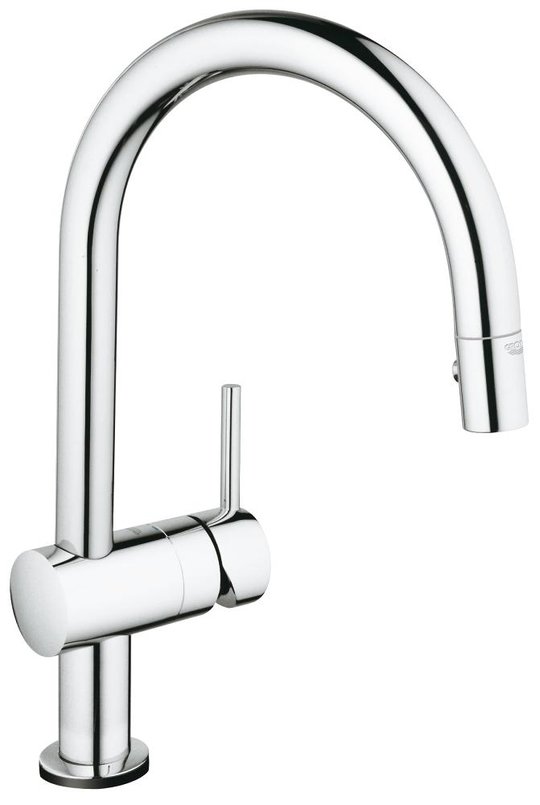 Сенсорний змішувач для кухні Grohe Minta Touch (31358000) Для кухні Хром