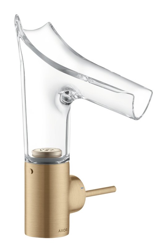 Змішувач для раковини Axor Starck V, Brushed Bronze (12112140) Для раковини Бронза