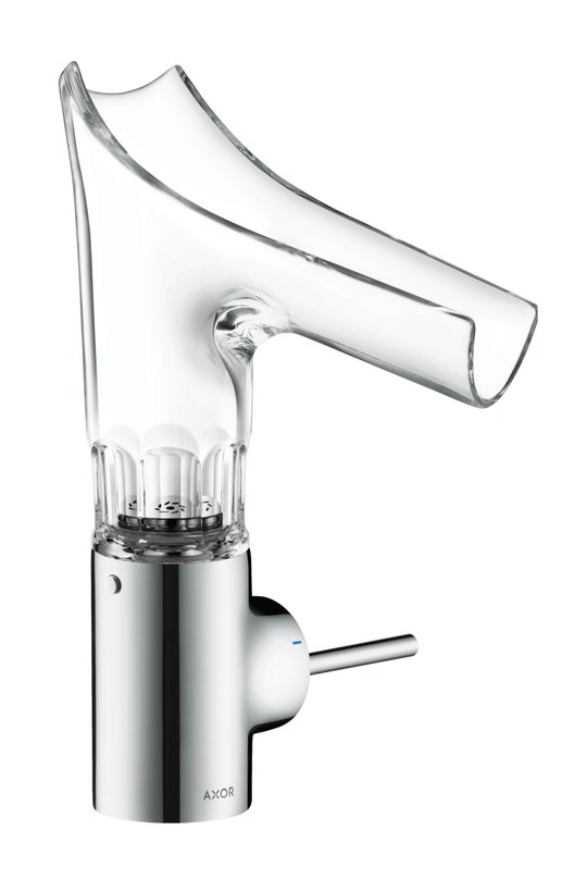 Смеситель для раковины Axor Starck V bevel cut, Chrome (12123000) Для раковины Хром