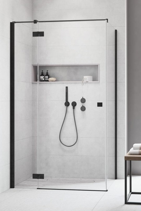 Душевая кабина Radaway Essenza New Black KDJ 110Lx70 (385041-54-01L+384048-54-01) Прямоугольные Прозрачное