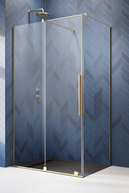 Душевая кабина Radaway Furo Gold KDJ 130Lx110 (10104672-09-01L+10110630-01-01+10113110-01-01) Прямокутні Прозоре