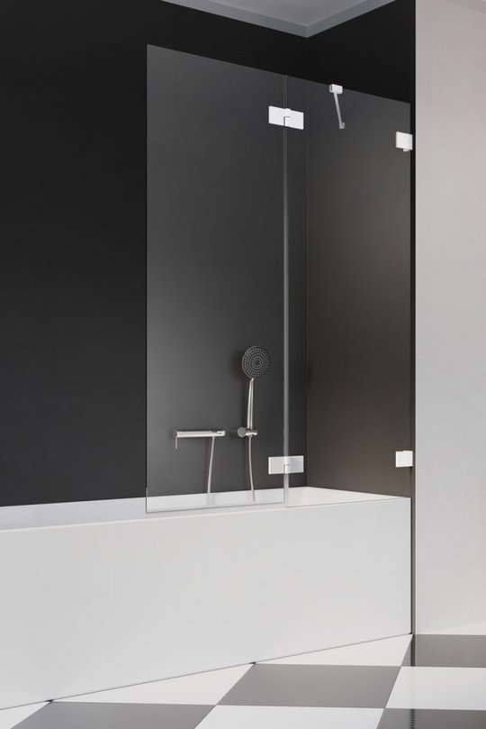Распашная шторка для ванны Radaway Essenza Pro White PND II 140R (10102140-04-01R) Radaway Essenza Pro Розпашні