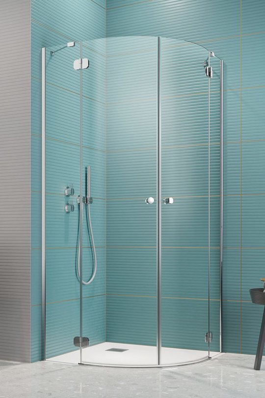 Душевая кабина Radaway Torrenta PDD 80*80 (131610-01-01) Радиусные симметричные Прозрачное