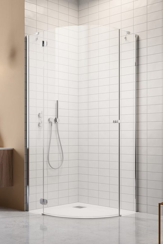 Душевая кабина Radaway Torrenta PDJ 80 L (131710-01-01) Радиусные симметричные Прозрачное