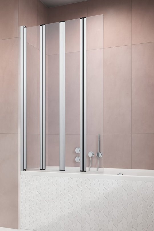Шторка-гармошка для ванны Radaway Eos PNW5 107 (1205501-101) Radaway Eos Гармошка