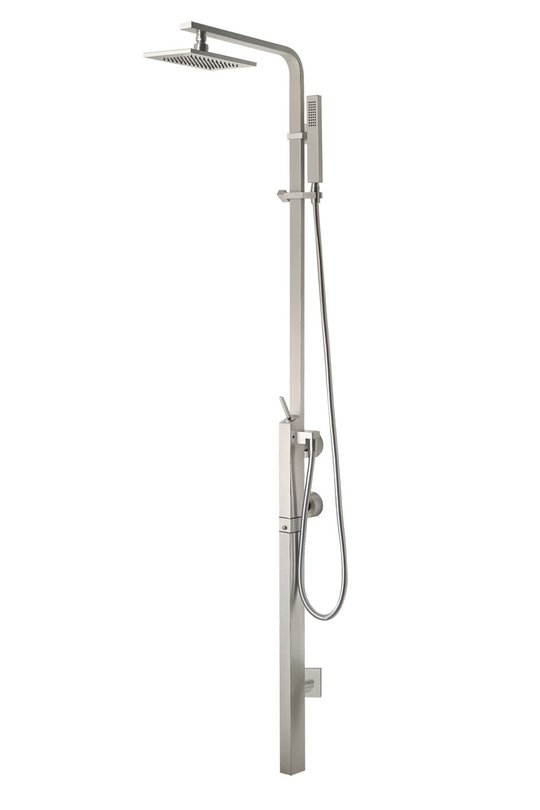 Душевая система Gessi Rettangolo XL (26239-031) Душевые стойки Хром