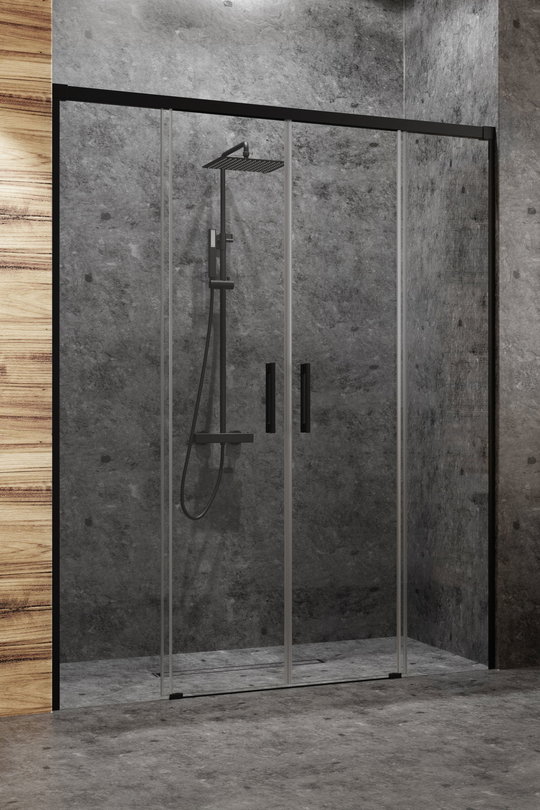 Душевая дверь Radaway Idea Black DWD 160 (387126-54-01) двери Раздвижные тон стекла Прозрачное 
