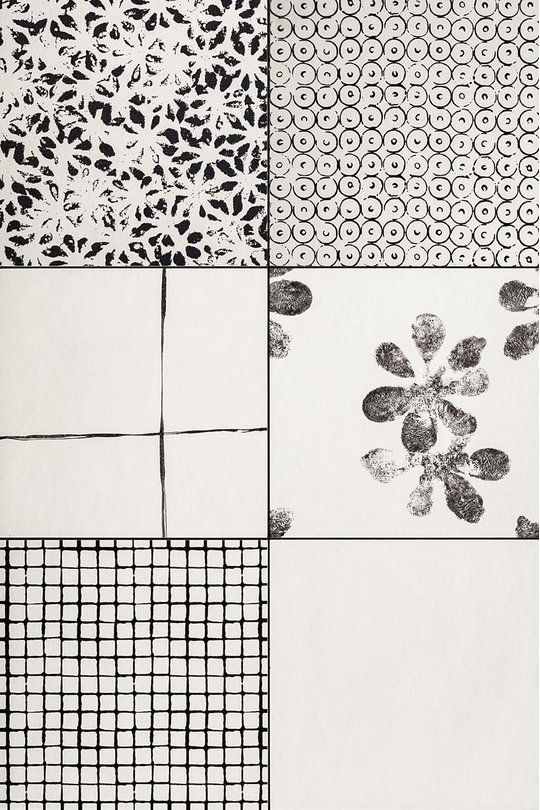 Плитка Mutina Chymia Mix 2 White 30x30 (GACM42) Для кухни, Для общественных помещений, Для жилых помещений, Для ванной