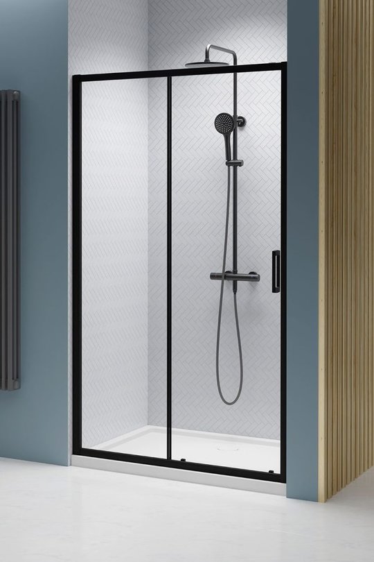 Душевая дверь Radaway Premium Pro Black DWJ 150L (1014150-54-01L) двери Розсувні тон стекла Прозоре 