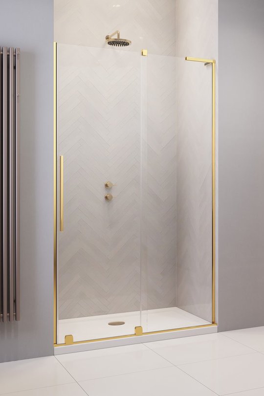 Душевая дверь Radaway Furo SL Gold DWJ 90 R (10307472-09-01R+10110430-01-01) двери Раздвижные тон стекла Прозрачное 