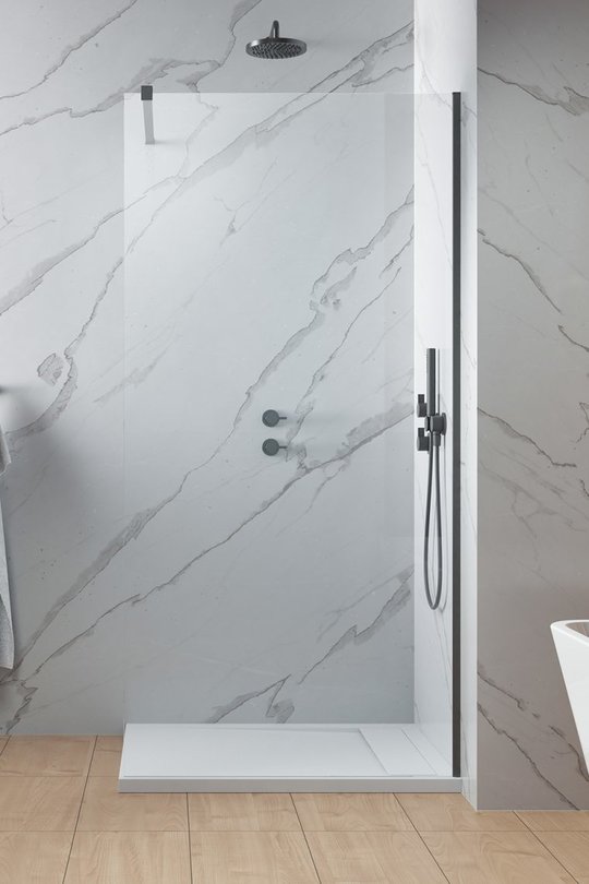 Душевая перегородка Radaway Modo New Brushed GunMetal II 135 см (389135-92-01) walk-in Прозрачное