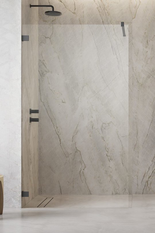 Душевая перегородка Radaway Essenza Pro Brushed GunMetal Walk-in 150 см (10103150-92-01) walk-in Прозрачное