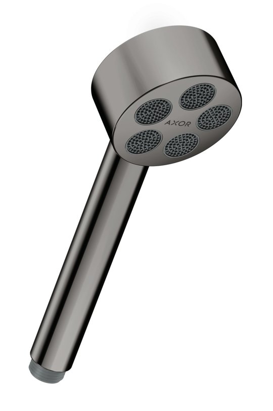 Ручной душ Axor One 1jet EcoSmart, Polished Black Chrome (48651330) Ручные души (лейки) Хром-черный