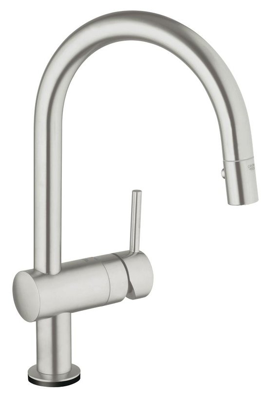 Сенсорный смеситель для кухни Grohe Minta Touch (31358DC0) Для кухни Нерж. сталь
