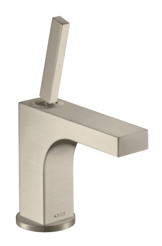 Змішувач для раковини 90 мм Axor Citterio, Brushed Nickel (39035820) Для раковини Нікель