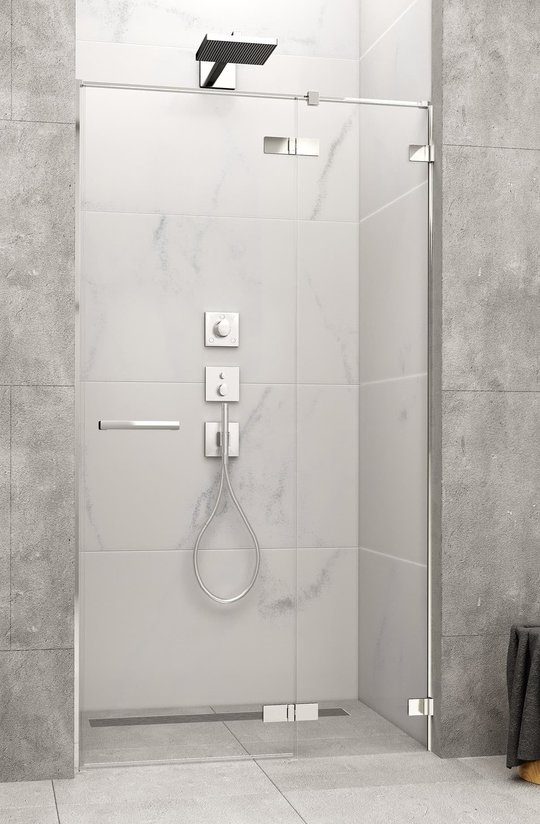 Душевая дверь Radaway Arta DWJ 2 140 R (386444-03-01R+386016-03-01R) двери Розпашні всередину тон стекла Прозоре 