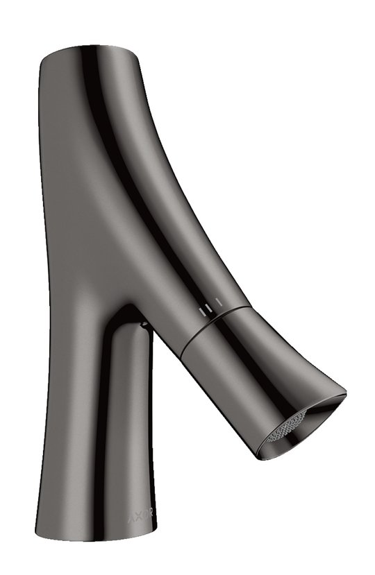 Змішувач для раковини для холодної води Axor Starck Organic, Polished Black Chrome (12110330) Для раковини Чорний