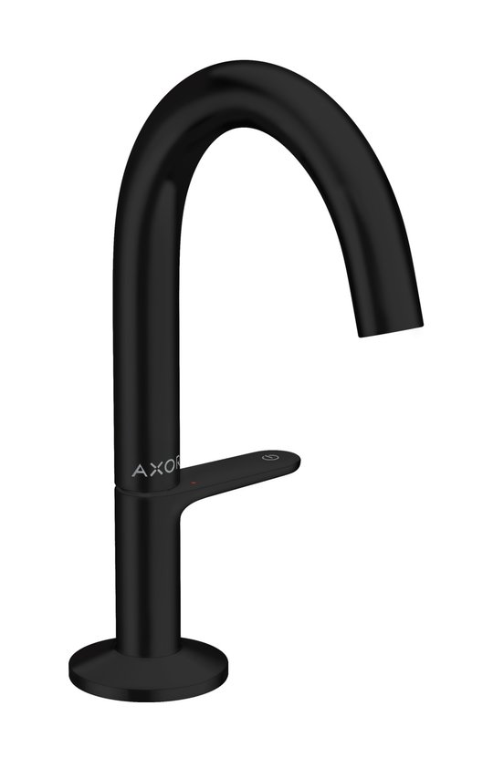 Змішувач для раковини Axor One, Matt Black (48010670) Для раковини Чорний, Чорний матовий