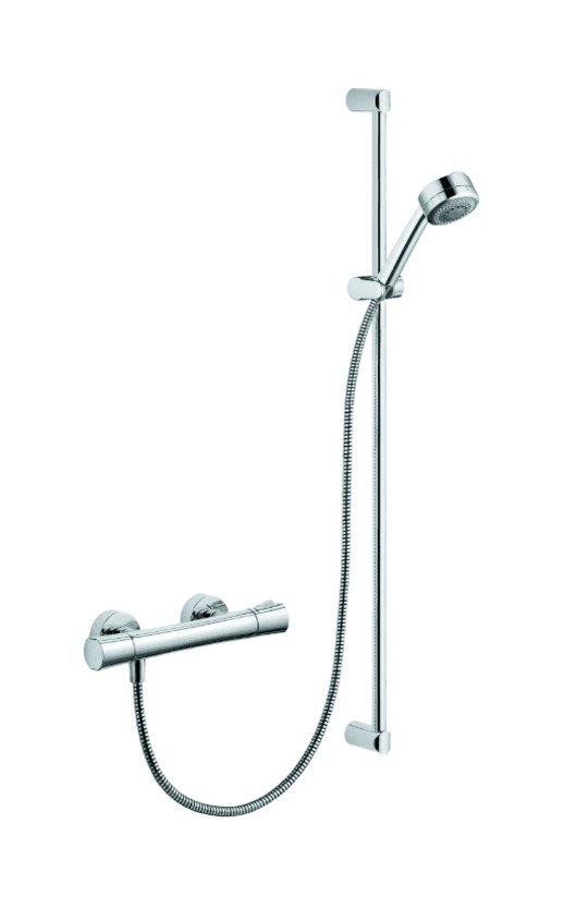 Душовий комплект Kludi Zenta Shower Duo (605770500) Душові комплекти (системи) Хром