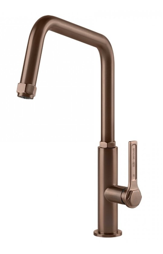 Смеситель для кухни Gessi Kitchen Officine, полированная медь (60051-708) Для кухни Медь