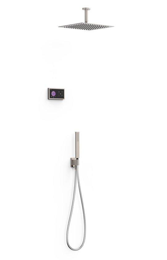 Электронный душевой комплект скрытого монтажа Tres SHOWER TECHNOLOGY, сталь (09288564AC) Душевые комплекты (системы) Сталь