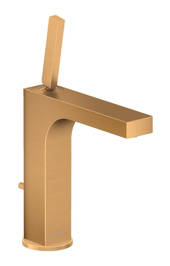 Смеситель для раковины 160 мм Axor Citterio, Brushed Gold Optic (39031250) Для раковины Золото