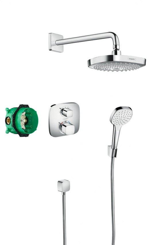 Душовий комплект Hansgrohe Croma Select E (27294000) Душові комплекти (системи) Хром