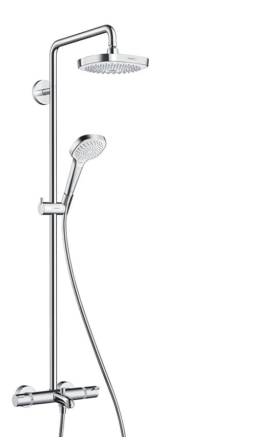Душова стійка Hansgrohe Croma Select E (27352400) Душові стійки Хром-білий